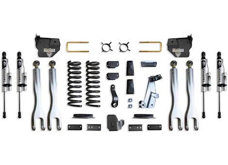 Maxtrac Suspension 14-18 RAM 2500 4WD(AIR RIDE MODEL)4IN LIFT KIT W/ 4-LINK SYSTEM & VULCAN 2.0 RESERVOIR SHOCKS