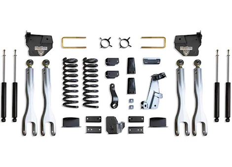 Maxtrac Suspension 14-18 RAM 2500 4WD(AIR RIDE MODEL)6IN LIFT KIT W/ 4-LINK SYSTEM & MAXTRAC SHOCKS