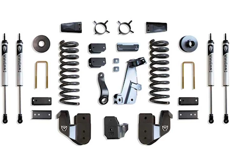 Maxtrac Suspension 14-18 RAM 2500 4WD BASIC 6IN LIFT KIT W/ RADIUS ARM BRACKETS & VULCAN 2.0 IFP SHOCKS