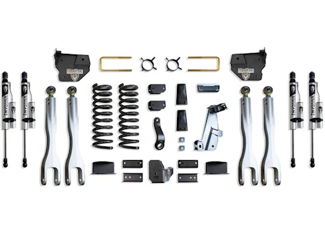 Maxtrac Suspension 14-18 RAM 2500 4WD(AIR RIDE MODEL)6IN LIFT KIT W/ 4-LINK SYSTEM & VULCAN 2.0 RESERVOIR SHOCKS