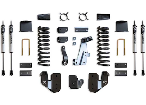 Maxtrac Suspension 14-18 RAM 2500 4WD(AIR RIDE MODEL)BASIC 6IN LIFT KIT W/ RADIUS ARM BRACKETS & VULCAN 2.0 IFP SHOCKS