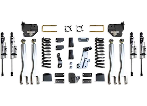 Maxtrac Suspension 14-18 RAM 2500 4WD(AIR RIDE MODEL)8IN LIFT KIT W/ 4-LINK SYSTEM & VULCAN 2.0 RESERVOIR SHOCKS