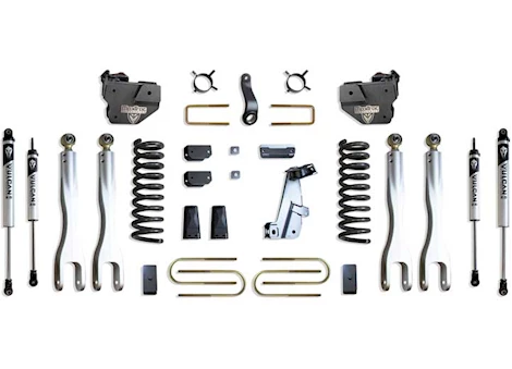 Maxtrac Suspension 13-18 RAM 3500 4WD 4IN LIFT KIT W/ 4-LINK SYSTEM & VULCAN 2.0 IFP SHOCKS