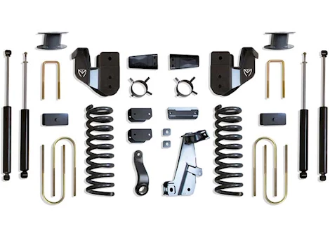 Maxtrac Suspension 13-18 RAM 3500 4WD(AIR RIDE MODEL)BASIC 6IN LIFT KIT W/ RADIUS ARM BRACKETS & MAXTRAC SHOCKS