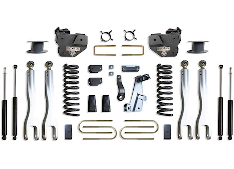 Maxtrac Suspension 13-18 RAM 3500 4WD(AIR RIDE MODEL)6IN LIFT KIT W/ 4-LINK SYSTEM & MAXTRAC SHOCKS
