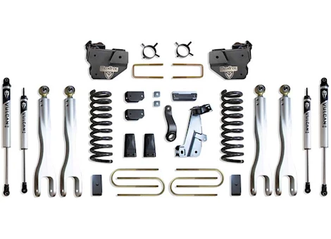 Maxtrac Suspension 13-18 RAM 3500 4WD 6IN LIFT KIT W/ 4-LINK SYSTEM & VULCAN 2.0 IFP SHOCKS