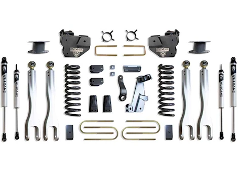 Maxtrac Suspension 13-18 RAM 3500 4WD(AIR RIDE MODEL)6IN LIFT KIT W/ 4-LINK SYSTEM & VULCAN 2.0 IFP SHOCKS