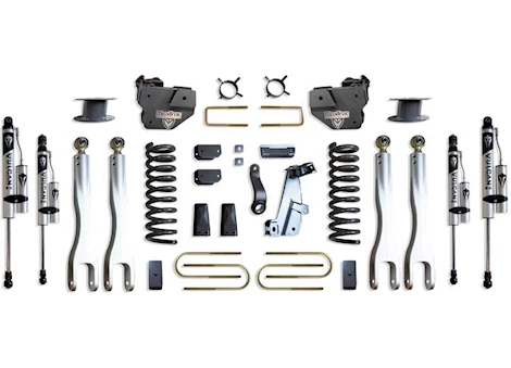 Maxtrac Suspension 13-18 RAM 3500 4WD(AIR RIDE MODEL)6IN LIFT KIT W/ 4-LINK SYSTEM & VULCAN 2.0 RESERVOIR SHOCKS
