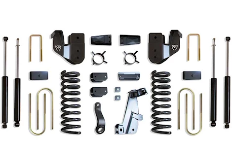 Maxtrac Suspension 13-18 RAM 3500 4WD 8IN LIFT KIT W/RADIUS ARM BRACKETS/MT SHOCKS