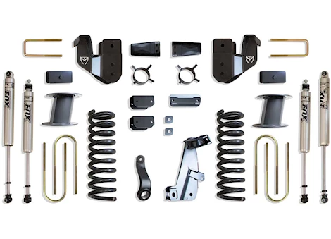 Maxtrac Suspension 13-18 ram 3500 4wd diesel 8in lift kit(fox shocks)(factory rear air ride)grey Main Image
