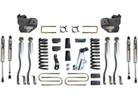 Maxtrac Suspension 13-18 RAM 3500 4WD 8IN LIFT KIT W/4-LINKS/FOX SHOCKS