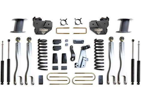 Maxtrac Suspension 13-18 RAM 3500 4WD(AIR RIDE MODEL)8IN LIFT KIT W/ 4-LINK SYSTEM & MAXTRAC SHOCKS