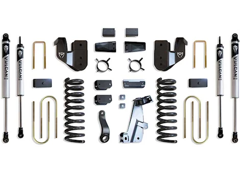 Maxtrac Suspension 13-18 RAM 3500 4WD BASIC 8IN LIFT KIT W/ RADIUS ARM BRACKETS & VULCAN 2.0 IFP SHOCKS