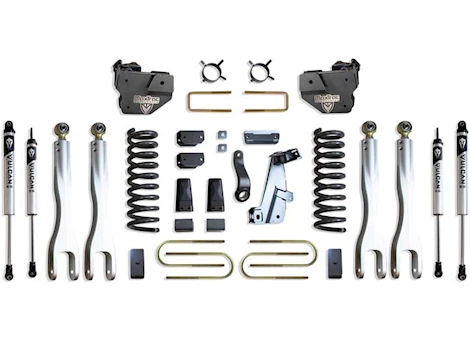 Maxtrac Suspension 13-18 RAM 3500 4WD 8IN LIFT KIT W/ 4-LINK SYSTEM & VULCAN 2.0 IFP SHOCKS