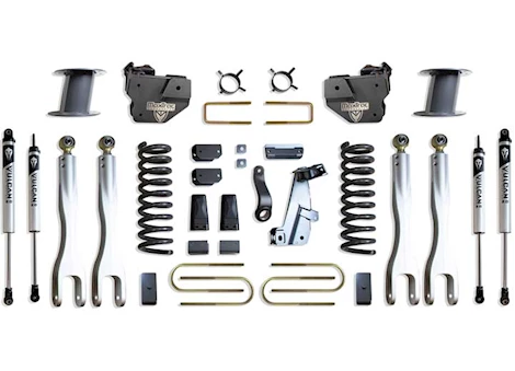 Maxtrac Suspension 13-18 RAM 3500 4WD(AIR RIDE MODEL)8IN LIFT KIT W/ 4-LINK SYSTEM & VULCAN 2.0 IFP SHOCKS