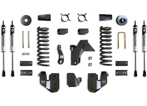 Maxtrac Suspension 19-23 RAM 2500 4WD BASIC 4IN LIFT KIT W/RADIUS ARM BRACKETS & VULCAN 2.0 IFP SHOCKS