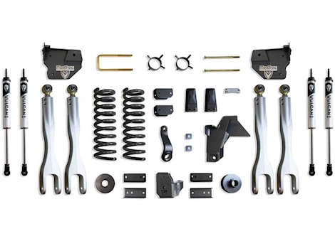 Maxtrac Suspension 19-23 RAM 2500 4WD 4IN LIFT KIT W/4-LINK SYSTEM & VULCAN 2.0 IFP SHOCKS