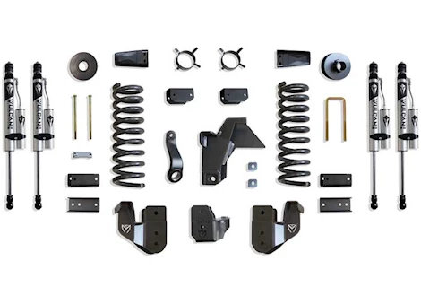 Maxtrac Suspension 19-23 RAM 2500 4WD BASIC 4IN LIFT KIT W/RADIUS ARM BRACKETS & VULCAN 2.0 RESERVOIR SHOCKS