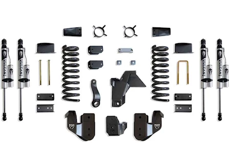 Maxtrac Suspension 19-23 RAM 2500 4WD BASIC 6IN LIFT KIT W/RADIUS ARM BRACKETS & VULCAN 2.0 RESERVOIR SHOCKS