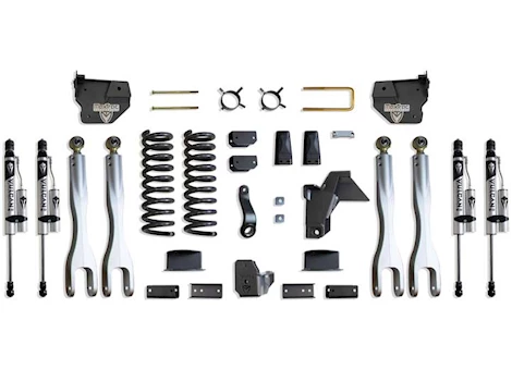Maxtrac Suspension 19-23 RAM 2500 4WD 6IN LIFT KIT W/4-LINK SYSTEM & VULCAN 2.0 RESERVOIR SHOCKS