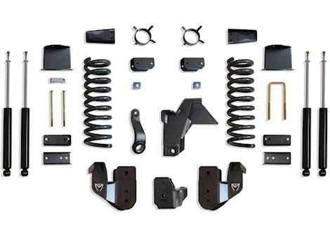 Maxtrac Suspension 19-C RAM 2500 4WD(AIR RIDE MODEL)BASIC 8IN LIFT KIT W/ RADIUS ARM BRACKETS & MAXTRAC SHOCKS