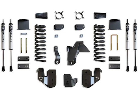 Maxtrac Suspension 19-23 RAM 2500 4WD(AIR RIDE MODEL)BASIC 8IN LIFT KIT W/RADIUS ARM BRACKETS & VULCAN 2.0 IFP SHOCKS