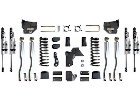 Maxtrac Suspension 19-23 RAM 2500 4WD(AIR RIDE MODEL)8IN LIFT KIT W/4-LINK SYSTEM & VULCAN 2.0 RESERVOIR SHOCKS