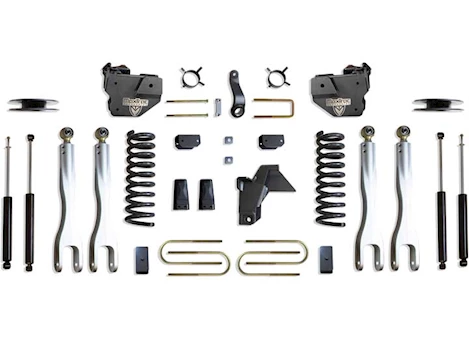 Maxtrac Suspension 19-23 RAM 3500 4WD(AIR RIDE MODEL)4IN LIFT KIT W/4-LINK SYSTEM & MAXTRAC SHOCKS
