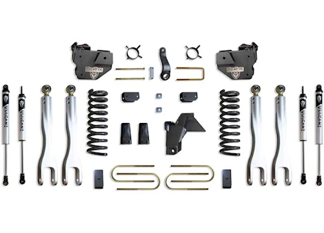 Maxtrac Suspension 19-23 RAM 3500 4WD 4IN LIFT KIT W/4-LINK SYSTEM & VULCAN 2.0 IFP SHOCKS