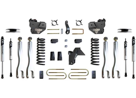 Maxtrac Suspension 19-23 RAM 3500 4WD(AIR RIDE MODEL)4IN LIFT KIT W/4-LINK SYSTEM & VULCAN 2.0 IFP SHOCKS