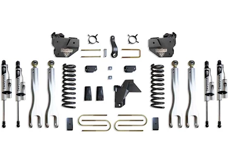 Maxtrac Suspension 19-23 RAM 3500 4WD 4IN LIFT KIT W/4-LINK SYSTEM & VULCAN 2.0 RESERVOIR SHOCKS