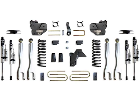 Maxtrac Suspension 19-3 RAM 3500 4WD(AIR RIDE MODEL)4IN LIFT KIT W/4-LINK SYSTEM & VULCAN 2.0 RESERVOIR SHOCKS