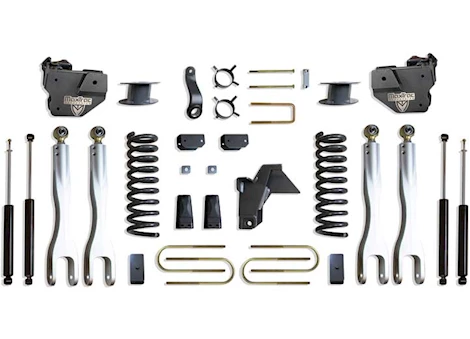 Maxtrac Suspension 19-23 RAM 3500 4WD(AIR RIDE MODEL)6IN LIFT KIT W/4-LINK SYSTEM & MAXTRAC SHOCKS