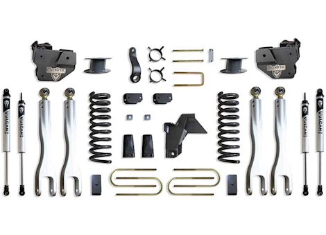Maxtrac Suspension 19-23 RAM 3500 4WD(AIR RIDE MODEL)6IN LIFT KIT W/4-LINK SYSTEM & VULCAN 2.0 IFP SHOCKS