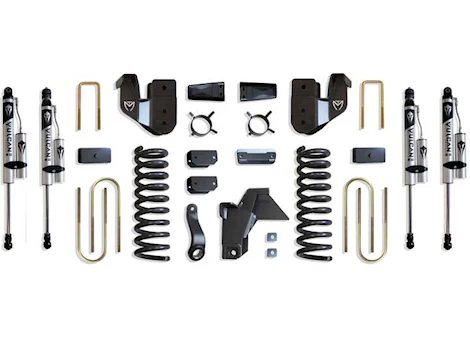 Maxtrac Suspension 19-23 RAM 3500 4WD BASIC 6IN LIFT KIT W/RADIUS ARM BRACKETS & VULCAN 2.0 RESERVOIR SHOCKS