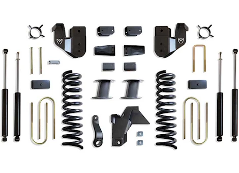 Maxtrac Suspension 19-23 RAM 3500 4WD(AIR RIDE MODEL)BASIC 8IN LIFT KIT W/RADIUS ARM BRKTS & MAXTRAC SHOCKS