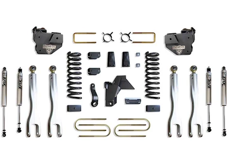 Maxtrac Suspension 19-23 RAM 3500 4WD 8IN LIFT KIT W/4-LINKS/FOX SHOCKS