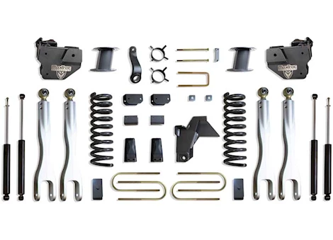 Maxtrac Suspension 19-23 RAM 3500 4WD 8IN LIFT KITS(AIR RIDE MODEL)8IN LIFT KIT W/4-LINK SYSTEM & MAXTRAC SHOCKS