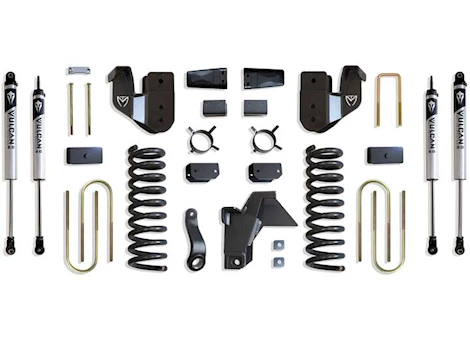 Maxtrac Suspension 19-23 RAM 3500 4WD BASIC 8IN LIFT KIT W/RADIUS ARM BRACKETS & VULCAN 2.0 IFP SHOCKS