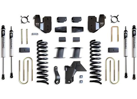 Maxtrac Suspension 19-23 RAM 3500 4WD(AIR RIDE MODEL)BASIC 8IN LIFT KIT W/RADIUS ARM BRKTS & VULCAN 2.0 IFP SHOCKS