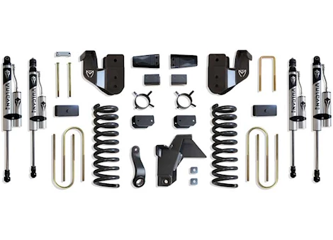 Maxtrac Suspension 19-23 RAM 3500 4WD BASIC 8IN LIFT KIT W/RADIUS ARM BRACKETS & VULCAN 2.0 RESERVOIR SHOCKS
