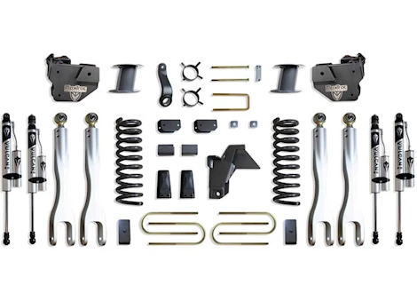 Maxtrac Suspension 19-23 RAM 3500 4WD(AIR RIDE MODEL)8IN LIFT KIT W/4-LINK SYSTEM & VULCAN 2.0 RESI SHOCKS
