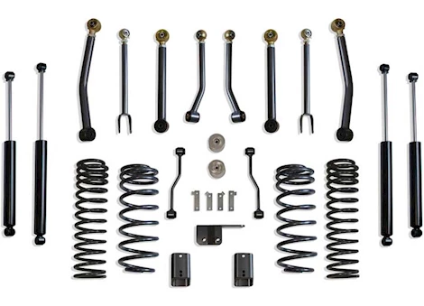 Maxtrac Suspension 18-23 18-C WRANGLER JL 3.0IN COIL LIFT KITS W/ADJ. ARMS WITH MAXTRAC SHOCKS