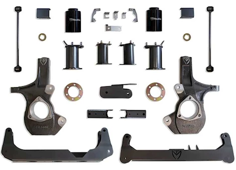 Maxtrac Suspension 15-20 TAHOE/YUKON/SUBURBAN/AVALANCHE/ESCALADE 2WD 7IN LIFT KIT(CROSSMEMBER KIT)(NON-MAGNERIDE)