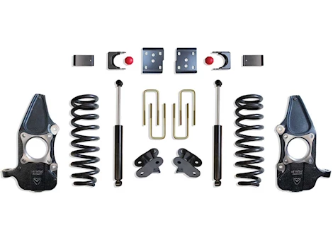 Maxtrac Suspension 15-20 F150 5.0L V8 4WD 3IN/5IN LOWERING KIT (REQUIRES 22IN RIMS OR LARGER)