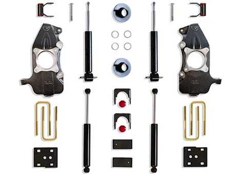 Maxtrac Suspension 21-23 F150 3IN/5IN SPINDLE AND STRUT MAXPRO KIT(2/4 WD)