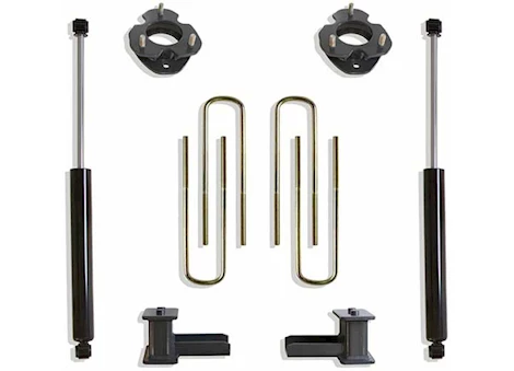 Maxtrac Suspension 21-C F150 2WD FRONT/REAR 4IN REAR LIFT BOX KIT