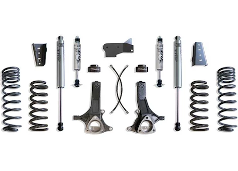 Maxtrac Suspension 09-18 RAM 1500(19-23 CLASSIC)(4.7L V8)2WD 7IN LIFT KIT W/FOX SHOCKS