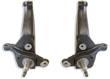 Maxtrac Suspension 98-00 RANGER 2WD FRONT STEEL 4IN LIFT SPINDLES W/EXT BRAKE LINES(PAIR)