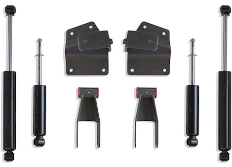 Maxtrac Suspension 99-06 SILV/SIERRA 1500/01-06 GM 2500/3500 HD 2WD REAR 4IN LOWERING BOX KIT-USE W/2/4IN LOWERING KIT